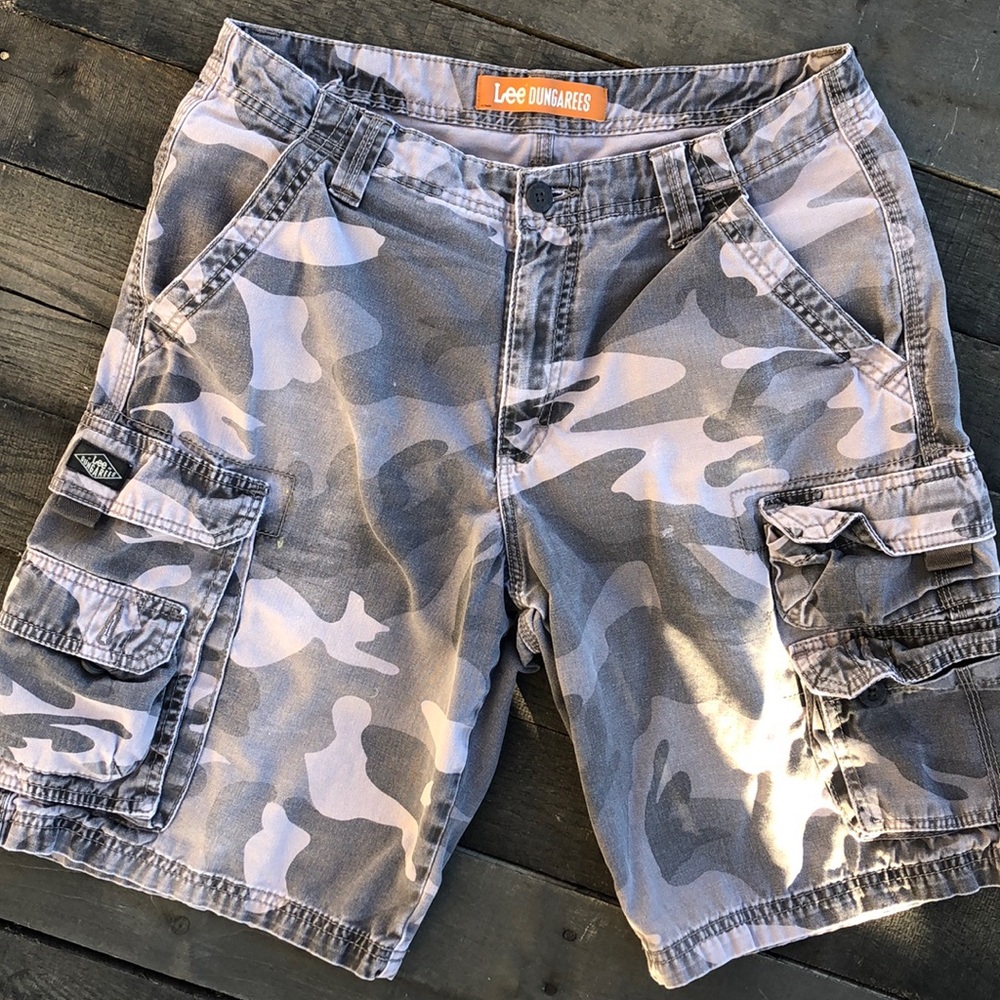 Men’s Cargo Camo Shorts